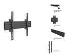 Multibrackets 3996 soporte para pantalla de señalización 165,1 cm (65") Negro (5)