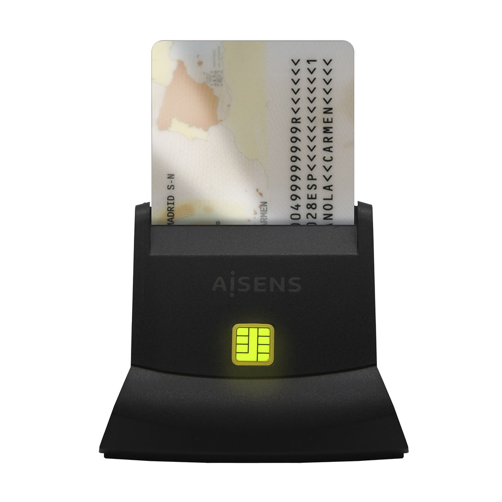 AISENS ASCR-SN05-BK lector de tarjeta inteligente Interior USB USB 2.0 (2)