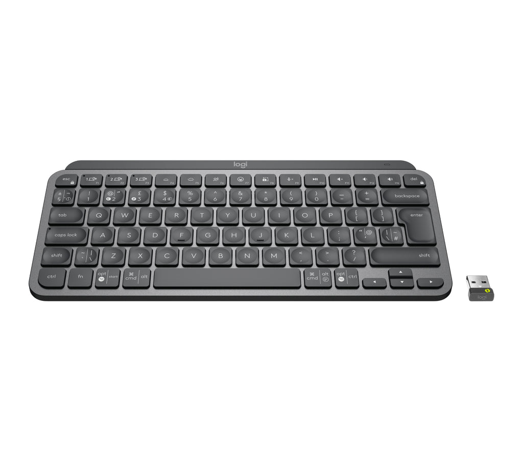 Logitech MX Keys Mini For Business teclado Oficina RF Wireless + Bluetooth QWERTY Inglés del Reino Unido Grafito (2)