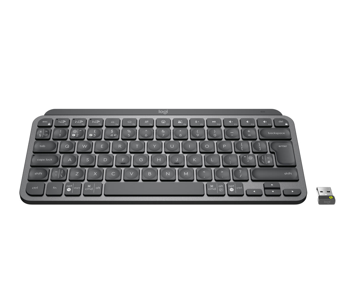 Logitech MX Keys Mini For Business teclado Oficina RF Wireless + Bluetooth QWERTY Inglés del Reino Unido Grafito (2)