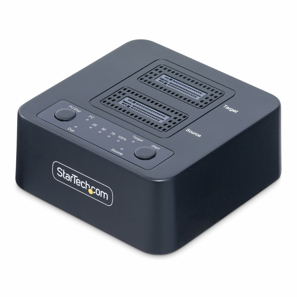 StarTech.com M2-HDD-DUPLICATOR-N1 duplicador de datos y soporte Duplicador