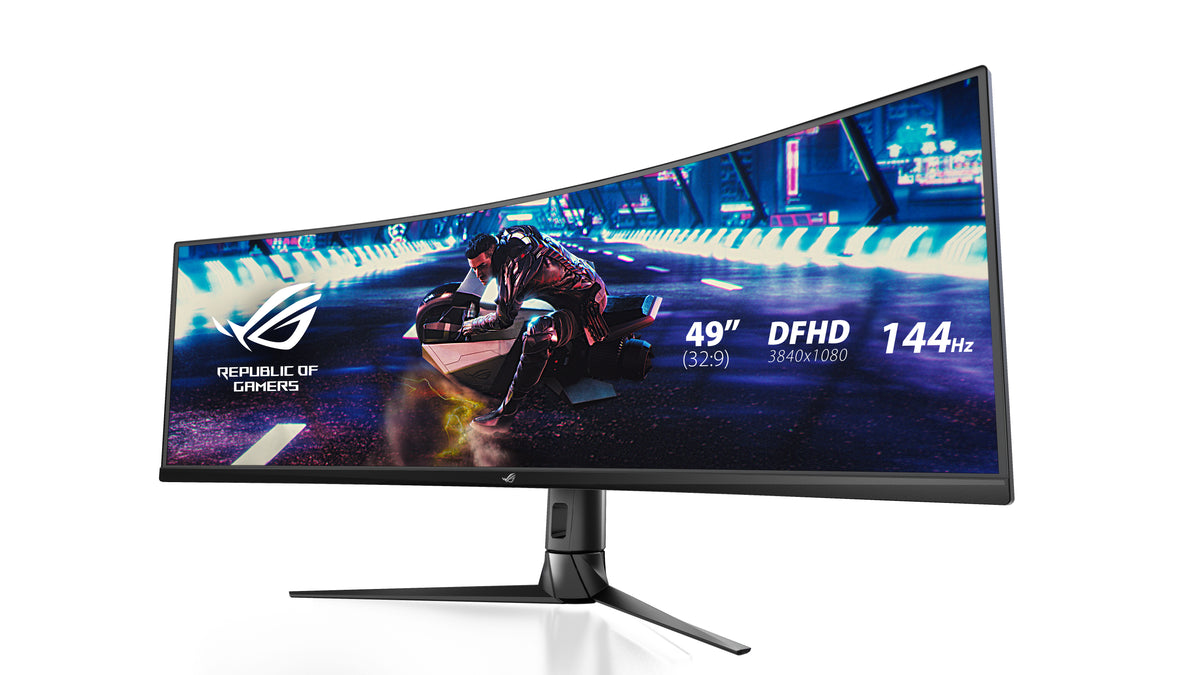 ASUS ROG Strix XG49VQ pantalla para PC 124,5 cm (49") 3840 x 1080 Pixeles UltraWide Full HD LED Negro (6)