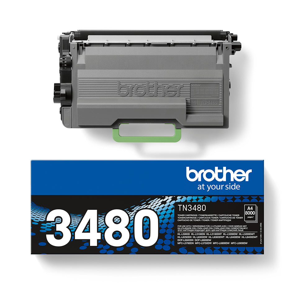 Brother TN-3480 cartucho de tóner 1 pieza(s) Original Negro (5)