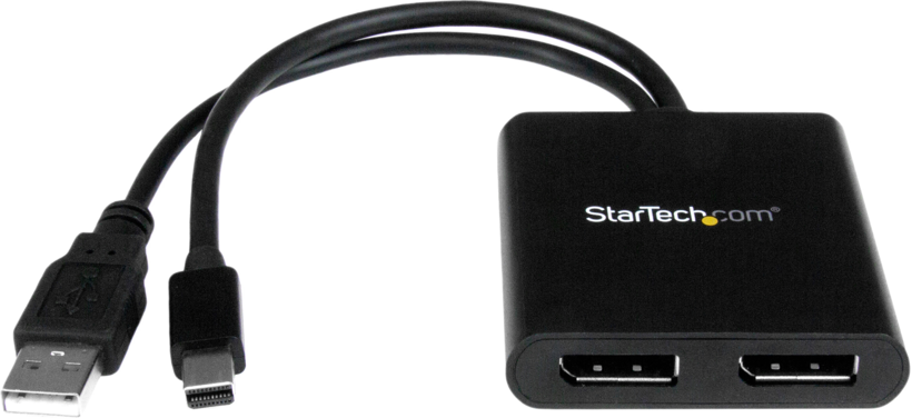Startech MSTMDP122DP - Hub MST, Bifurcador de vídeo, 2 x DisplayPort, sobremesa