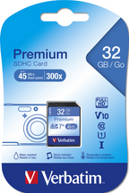 Tarjeta SDHC Verbatim Premium 32 GB (2)
