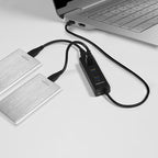 Axagon HUE-S2B hub de interfaz USB 3.2 Gen 1 (3.1 Gen 1) Type-A 5000 Mbit/s Negro (6)