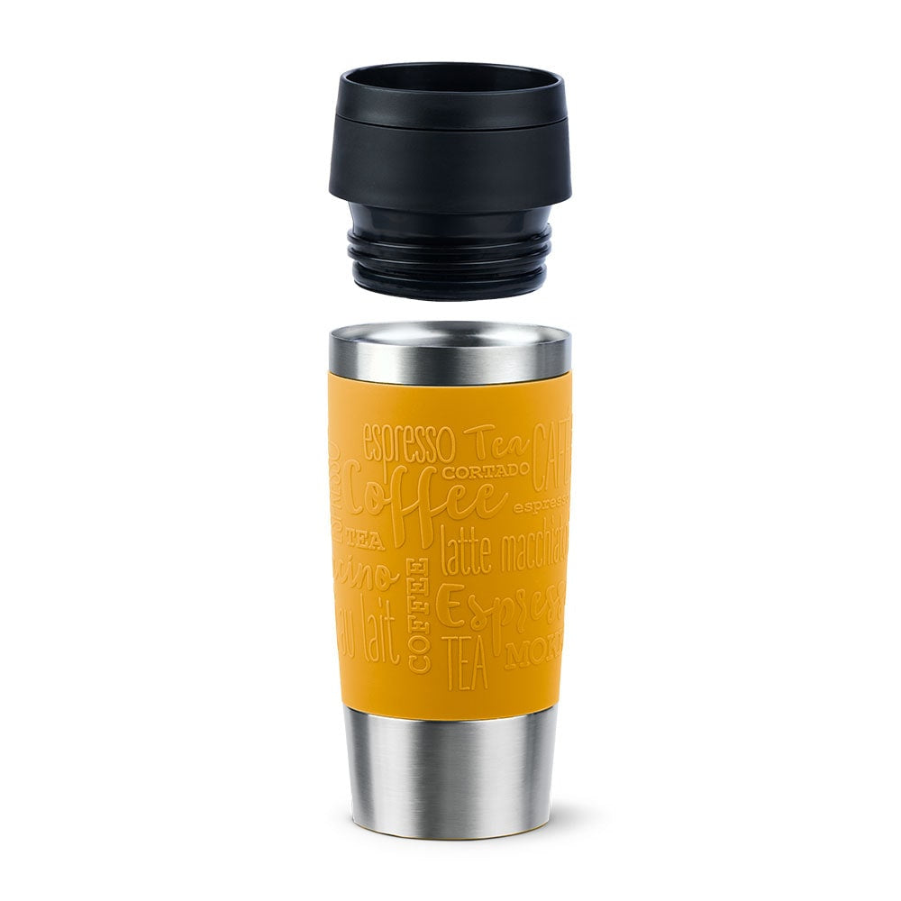 EMSA Travel Mug Classic 36 ml Acero inoxidable, Amarillo
