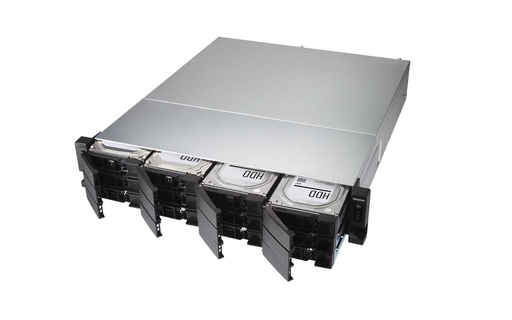QNAP TS-H1886XU-RP-R2 NAS Bastidor (3U) Intel® Xeon® D D-1622 16 GB DDR4 0 TB QuTS hero Negro, Gris (2)