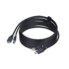StarTech.com HU12210-KVM-CABLE cable para video, teclado y ratón