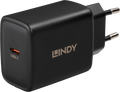 Adaptador carga LINDY 65 W USB-C GaN