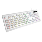 VIDA GAMER WHT 4IN1 USB KB MS HS KIT teclado Ratón incluido Juego QWERTY Inglés del Reino Unido Blanco (2)