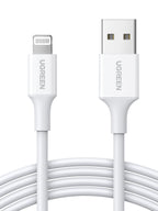 Ugreen cable USB 2.0 A lightning 2m, 5V/2.4A iPhone 7 / 7plus / 6S/ 6 / 6 Plus (20728)