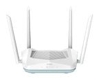 D-Link R15 router inalámbrico Gigabit Ethernet Doble banda (2,4 GHz / 5 GHz) Blanco