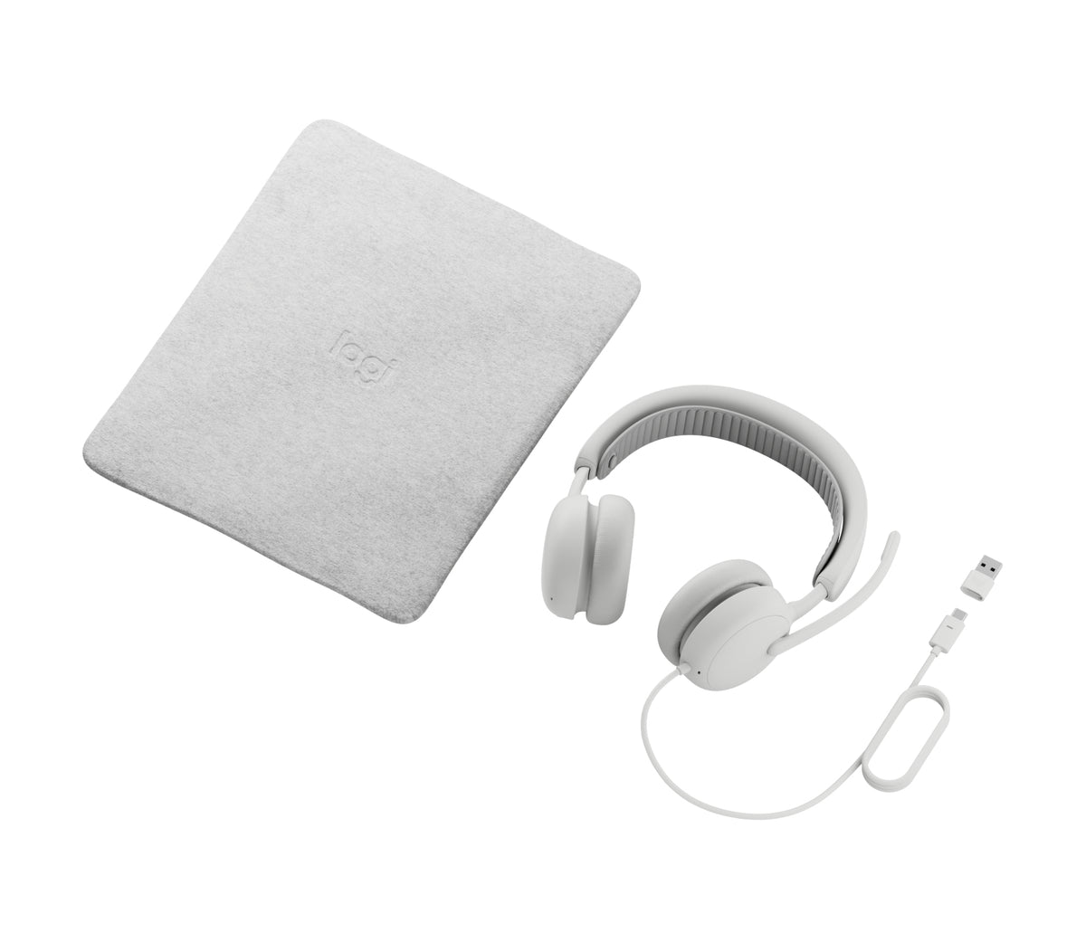Logitech Zone Wired 2 Auriculares Alámbrico Diadema Llamadas/Música USB Type-C / USB Type-A Blanco (2)