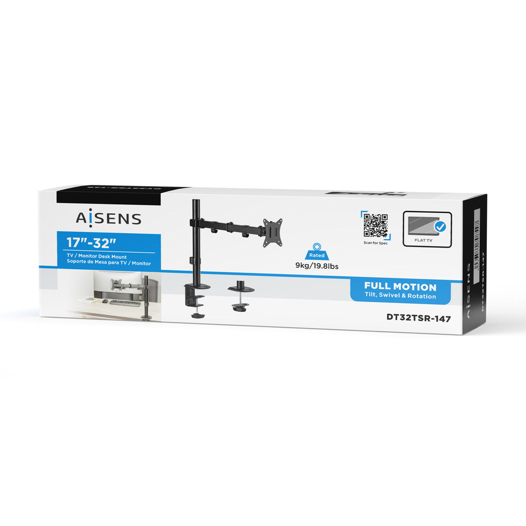 AISENS DT32TSR-147 soporte para monitor 81,3 cm (32") Escritorio (5)