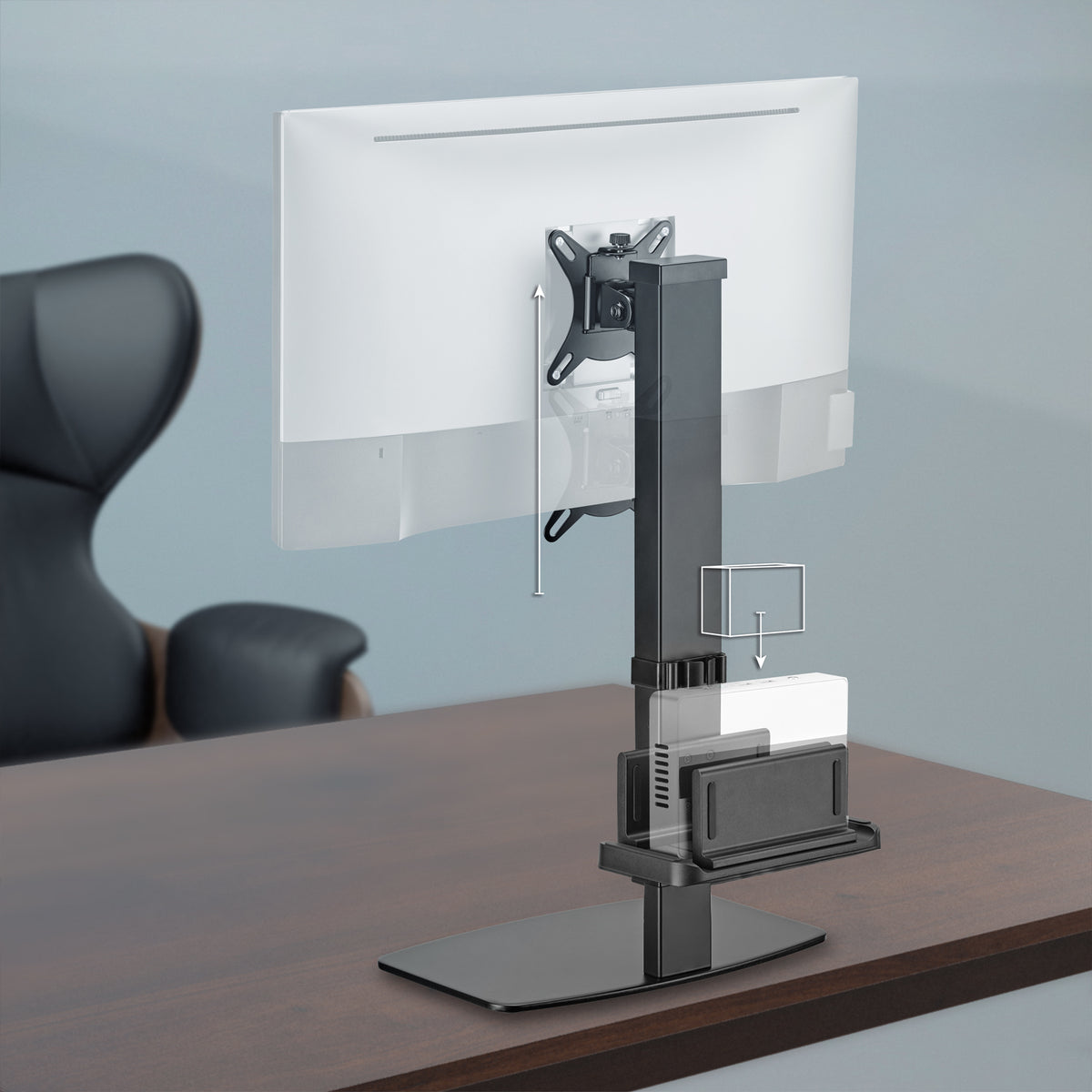 AISENS DT32TSR-165 soporte para monitor 81,3 cm (32") Escritorio (5)