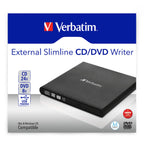 Verbatim Slimline CD/DVD unidad de disco óptico DVD-RW Negro (5)
