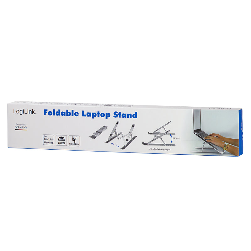 LogiLink AA0134 soporte para ordenador portátil Plata 40,6 cm (16") (9)