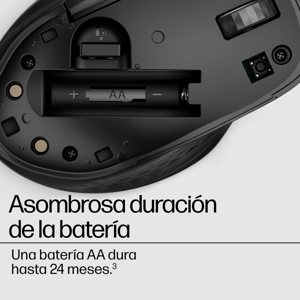 HP 430 Multi-Device Wireless Mouse ratón Oficina Ambidextro RF Wireless + Bluetooth Óptico 1200 DPI (6)