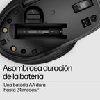 HP 430 Multi-Device Wireless Mouse ratón Oficina Ambidextro RF Wireless + Bluetooth Óptico 1200 DPI (6)