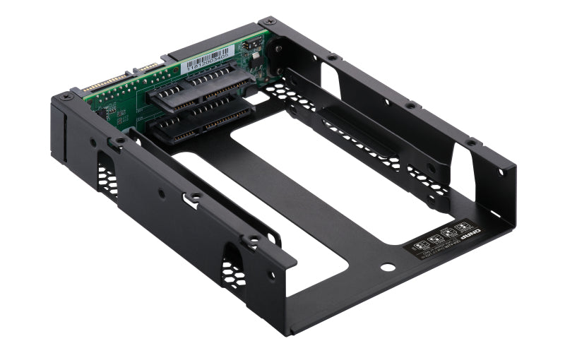 QNAP QDA-A2AR caja para disco duro externo Carcasa de disco duro/SSD Negro 2.5" (5)