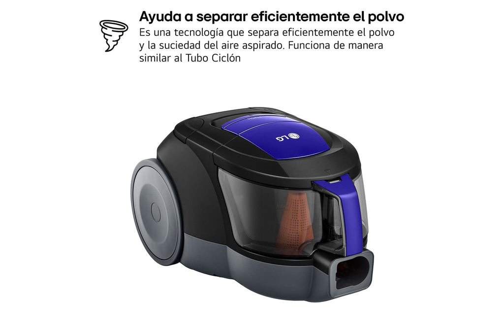 LG VC5506NHTB aspiradora 1,1 L Secar 650 W Sin bolsa (6)