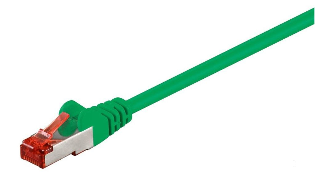 Microconnect B-FTP601G cable de red Verde 1 m Cat6 F/UTP (FTP) Alrededor (2)