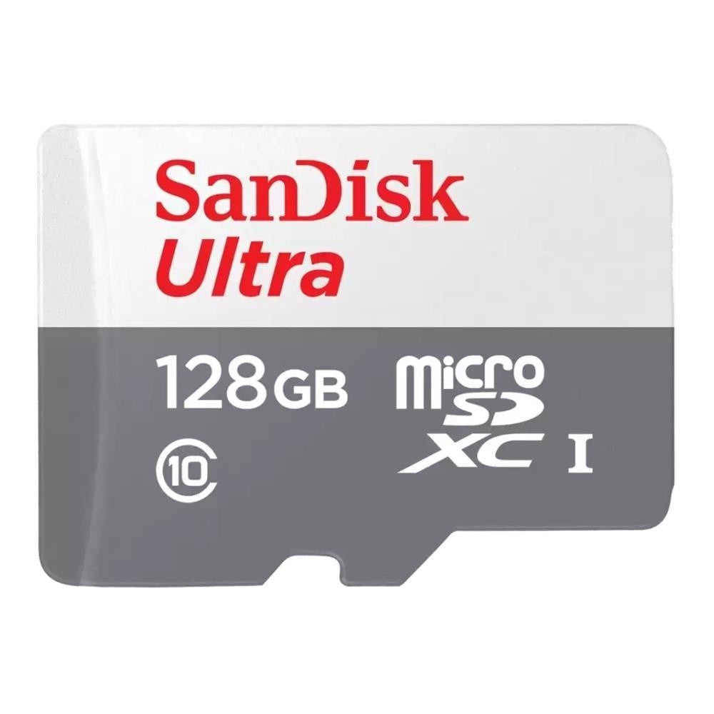 SanDisk Ultra Tarjeta de memoria flash, 128GB, Class 10 (SDSQUNR-128G-GN3MN)