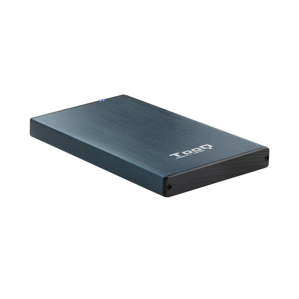 TooQ TQE-2527PB caja para disco duro externo Caja de disco duro (HDD) Negro, Marina 2.5" (2)