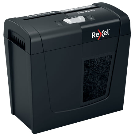 Rexel Secure X6 triturador de papel Corte cruzado 68 dB Negro (5)