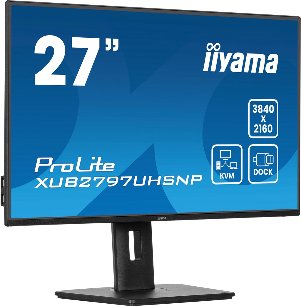 iiyama ProLite XUB2797UHSNP-B1 pantalla para PC 68,6 cm (27") 3840 x 2160 Pixeles 4K Ultra HD LED Negro (5)