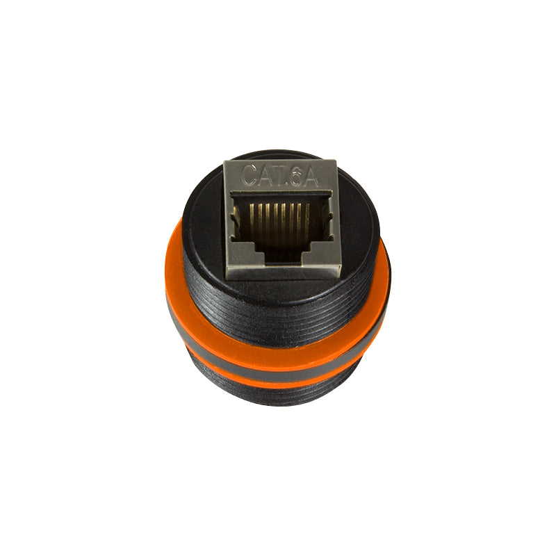 LogiLink NP0081 conector 2x RJ45 Negro (6)