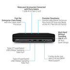 HP 800 G9 Intel® Core™ i7 i7-12700 16 GB DDR5-SDRAM 512 GB SSD Windows 11 Pro Mini PC Black (4)