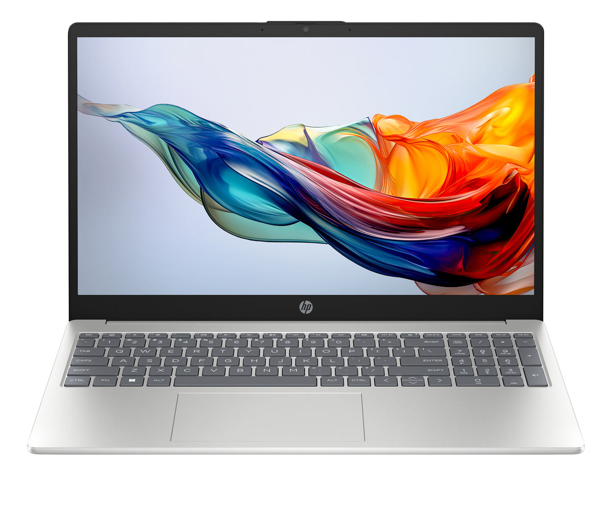 HP 15-fc0111ns AMD Ryzen™ 7 7730U Portátil 39,6 cm (15.6") Full HD 8 GB DDR4-SDRAM 512 GB SSD Wi-Fi 6 (802.11ax) FreeDOS Plata