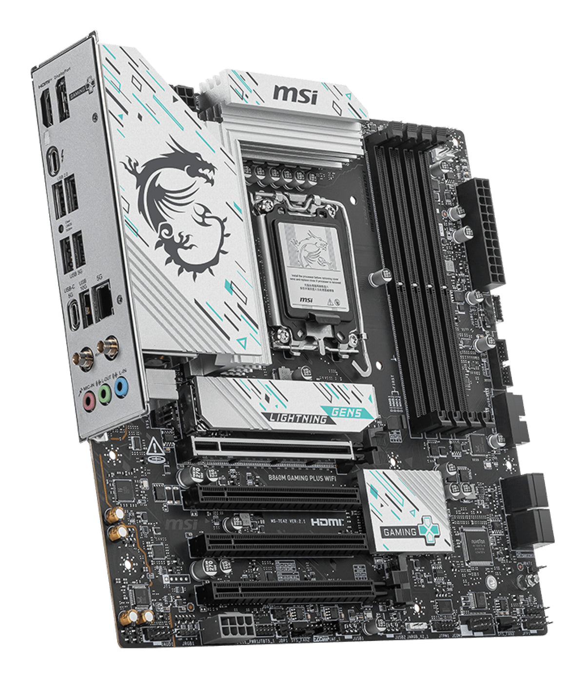 MSI B860M GAMING PLUS WIFI placa base Intel B860 LGA 1851 (Socket V1) micro ATX (5)