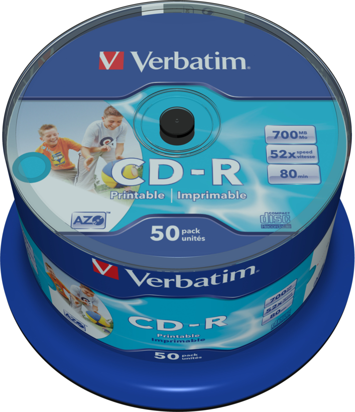 Verbatim CD-R80/700 52x Injekt SP(50)