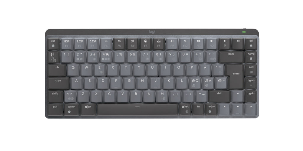 Logitech 920-010777 teclado Oficina RF Wireless + Bluetooth QWERTY Nórdico Grafito (4)