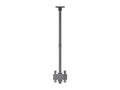 Multibrackets 7884 soporte para pantalla de señalización 106,7 cm (42") Negro (4)