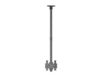 Multibrackets 7884 soporte para pantalla de señalización 106,7 cm (42") Negro (4)