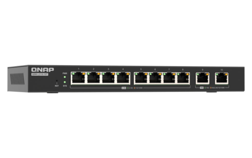 QNAP QSW-L2110-10T switch Gestionado Escritorio Negro (5)