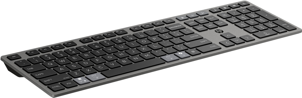 HP 725 Multi-Device Rechargeable Wireless Keyboard teclado Hogar / Oficina RF Wireless + Bluetooth Gris (4)