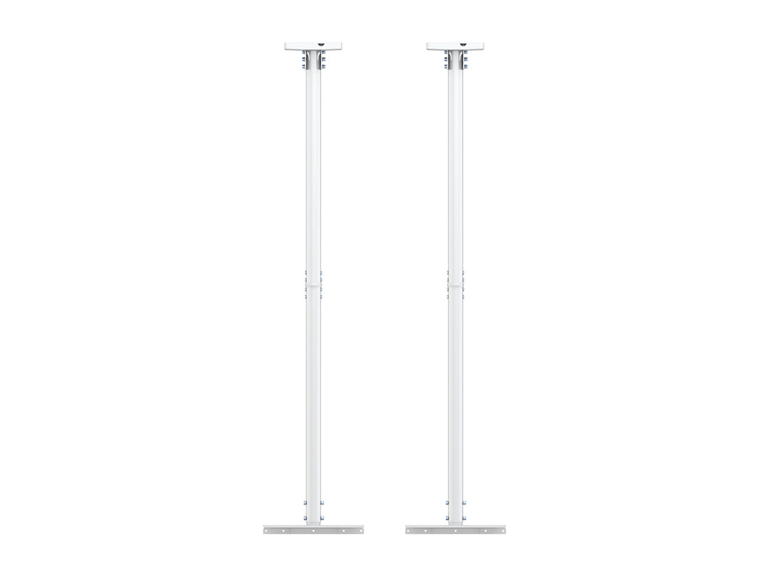 Multibrackets 1607 soporte para pantalla de señalización 2,49 m (98") Blanco (2)