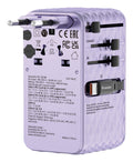 Verbatim Charge 'n' Travel 70W Universal Púrpura Corriente alterna Carga rápida