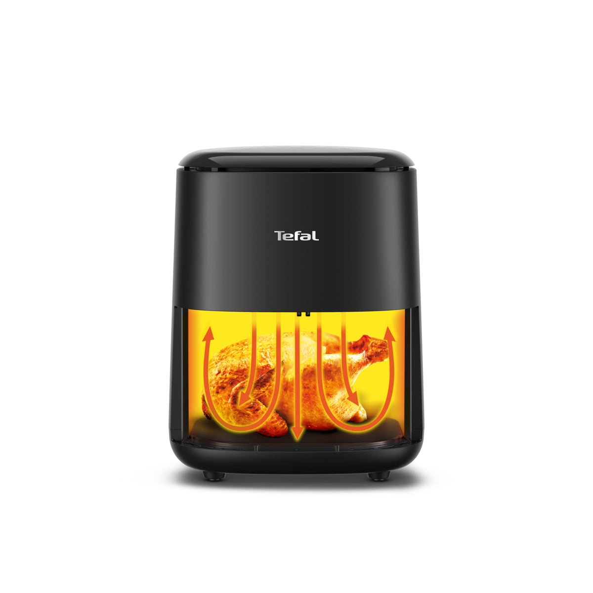Tefal Easy Fry EY145810 freidora Sencillo 3 L Independiente 1300 W Freidora de aire caliente Negro (5)