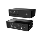 i-tec TB5QUATTRODOCKPD base para portátil y replicador de puertos Alámbrico Negro