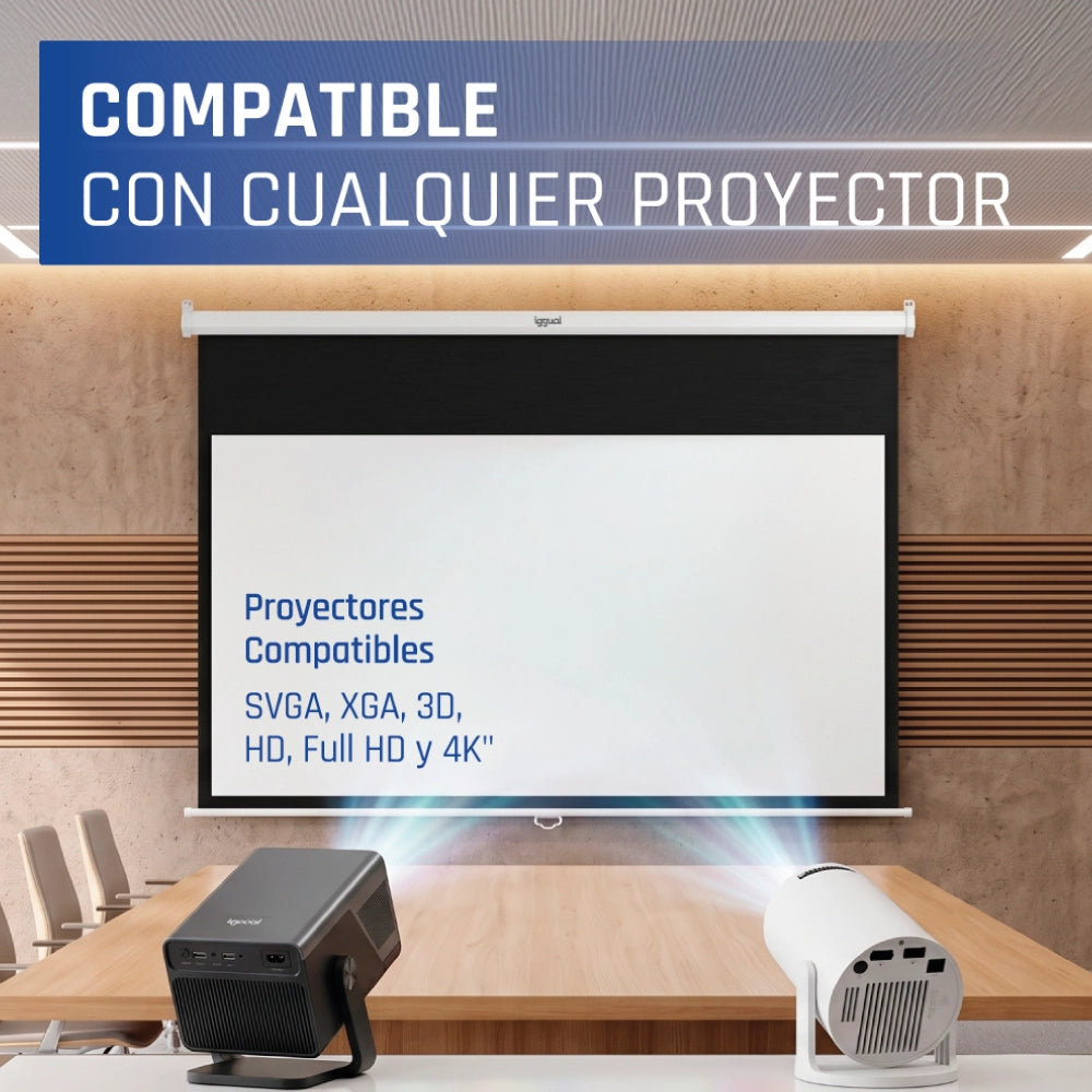 iggual PSIMS203 pantalla de proyección 2,34 m (92") (8)