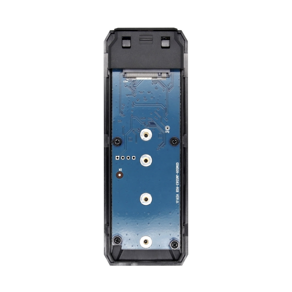 AISENS ASM2-RGB013B caja para disco duro externo Caja externa para unidad de estado sólido (SSD) Negro (5)