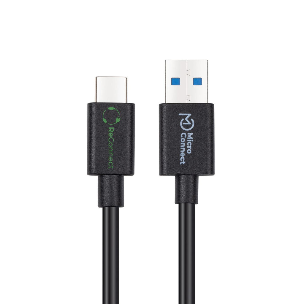 Microconnect ECO-USB3.2CA0.25 cable USB USB 3.2 Gen 2 (3.1 Gen 2) 0,25 m USB A USB C Negro (3)