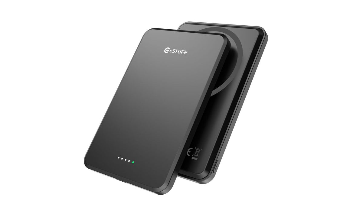 eSTUFF ES641100 batería externa Cargador inalámbrico Negro (4)