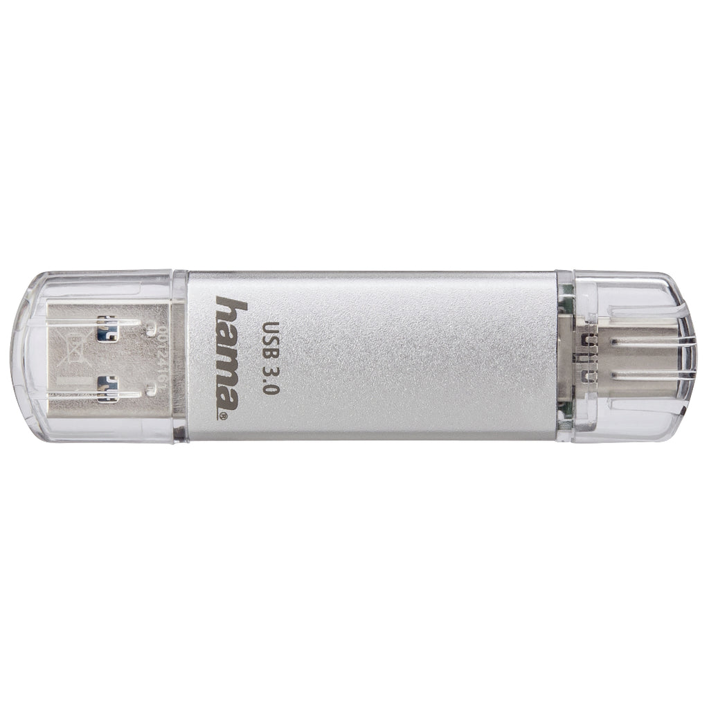 Hama C-Laeta unidad flash USB 256 GB USB Type-A / USB Type-C 3.2 Gen 1 (3.1 Gen 1) Plata (3)